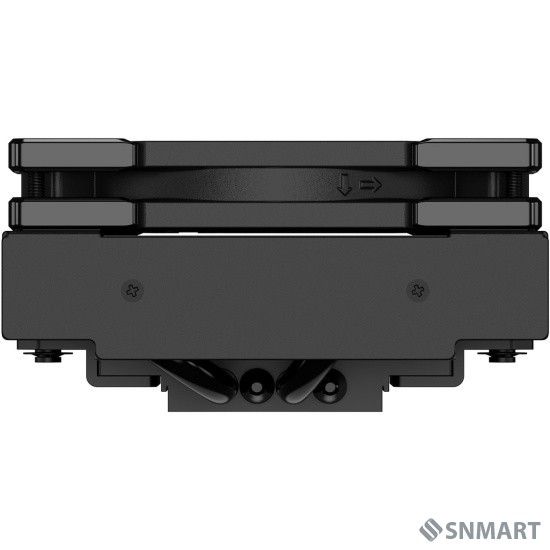 Cooler ID-Cooling IS-47-XT LGA1700/1200/115X/AM4 низкопрофильный высота 47mm  TDP 95W, PWM, 4 тепл.трубки + медная база, FAN 92mm, черный) BOX