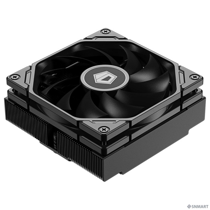 Cooler ID-Cooling IS-47-XT LGA1700/1200/115X/AM4 низкопрофильный высота 47mm  TDP 95W, PWM, 4 тепл.трубки + медная база, FAN 92mm, черный) BOX