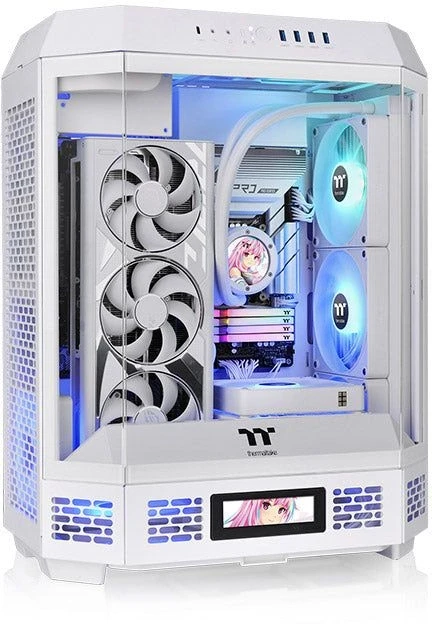 Компьютерный корпус Thermaltake The Tower 600 белый без БП ATX