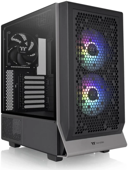 Компьютерный корпус Thermaltake Ceres 300 TG ARGB черный без БП ATX