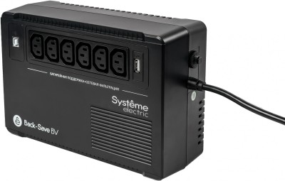 Источник бесперебойного питания Systeme Electriс BV BVSE800I 480Вт 800ВА черный