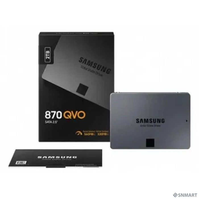 Samsung SSD 2Tb 870 QVO Series MZ-77Q2T0BW [SATA3.0, 7mm,  V-NAND 4-bit MLC, MKX]
