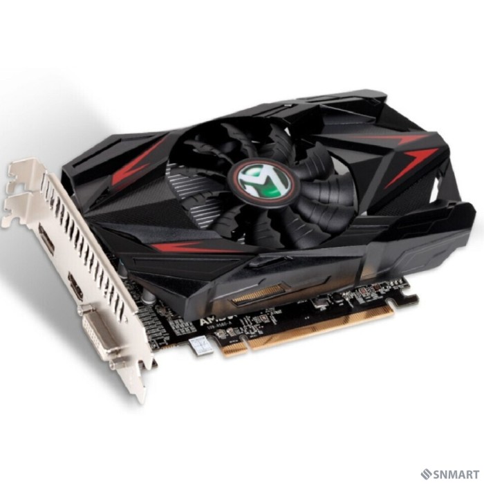 Видеокарта MAXSUN MS-GTX1050Ti Transformer 4G GDDR5, 128bit, 1291/7000MHz, DP/DVI/HDMI, 15W/130W (MS-GTX1050Ti TF 4G) RTL