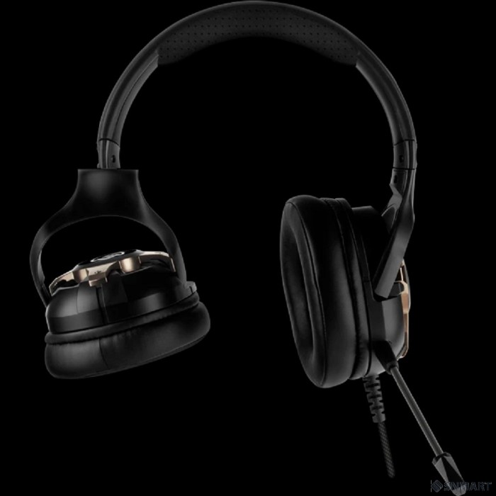 Игровые стереонаушники с микрофоном SVEN AP-U1100MV, черный (USB, RGB, 7.1)