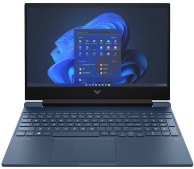 Ноутбук HP Victus 15-fa0033dx Core i5 12450H 8Gb SSD512Gb NVIDIA GeForce RTX 3050 4Gb 15.6&quot; IPS FHD (1920x1080) Windows 11 Home blue WiFi BT Cam (9T9R8UA)