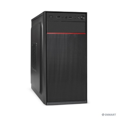 Exegate EX292350RUS Корпус Minitower ExeGate BAA-113-AAA450 (mATX, БП AAA450 с вент. 8см, 2*USB, аудио, черный)