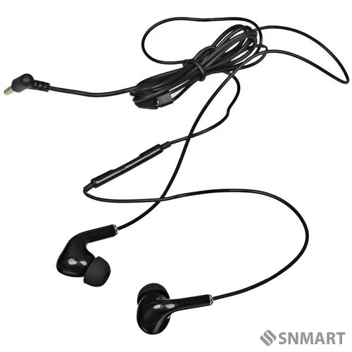 Наушники внутриканальные с микрофоном SVEN E-282M, черный, пульт