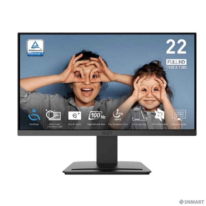 MSI PRO 21.5" MP223 E2  [VA 1920x1080 100Hz 1ms  250cd HDMI DipsplayPort VESA] [9S6-3PB9CH-035]