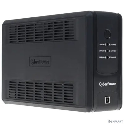 CyberPower UT650EG ИБП [Line-Interactive, Tower, 650VA/390W USB/RJ11/45 (3 EURO), 12В/7 Ач х 1]
