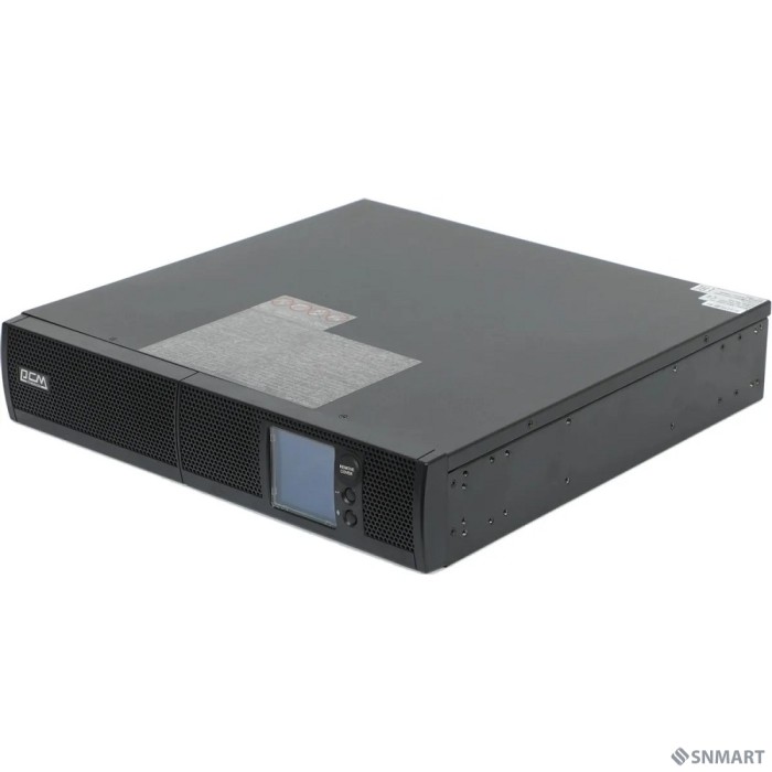 PowerCom Sentinel SNT-1000 ИБП [Online, 1000VA / 1000W, Rack/Tower, IEC, LCD, RS-232/USB, SNMPslot] (1456275)