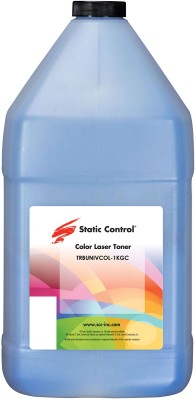 Тонер Static Control TRBUNIVCOL-1KGC голубой флакон 1000гр. для принтера Brother HL 3040/3070