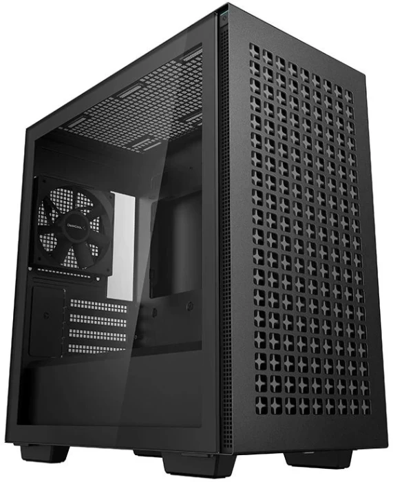 Компьютерный корпус Deepcool CH370 черный без БП mATX