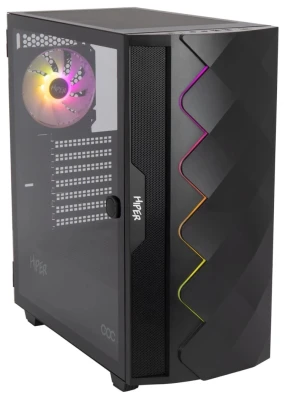 Компьютерный корпус Hiper DCB черный без БП ATX