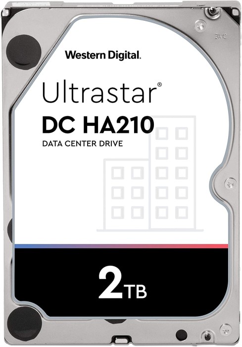 Жесткий диск WD SATA-III 2Tb 1W10002 HUS722T2TALA604 Ultrastar DC HA210 (7200rpm) 128Mb 3.5"