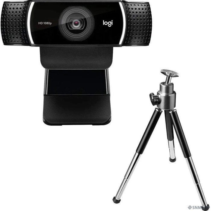 960-001088/960-001089 Logitech WebCam C922 Pro Stream  [USB 2.0, 1920*1080, 2Mpix foto, Mic, Black]