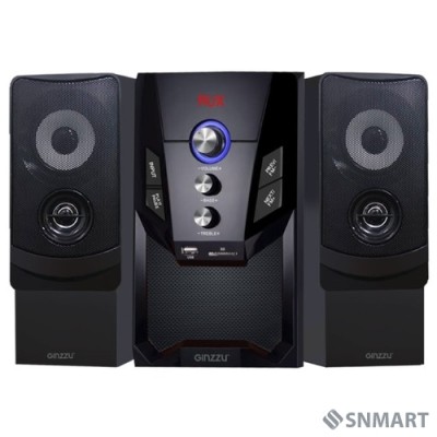 Ginzzu GM-415, Акустическая система 2.1, 50W/BT/USB/SD/FM/ДУ