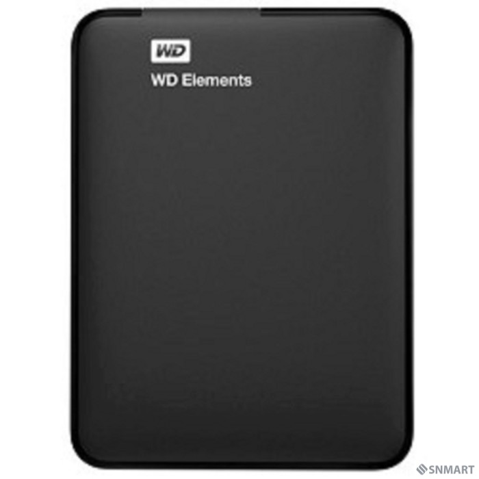WD Portable HDD 1TB Elements Portable WDBUZG0010BBK-WESN [USB3.0, 2.5", black]