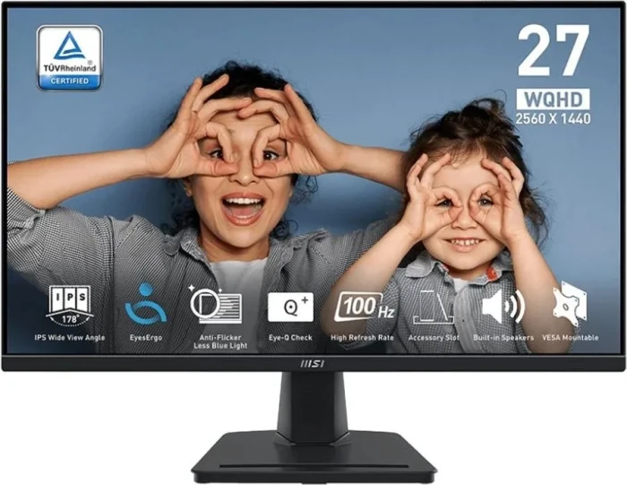 Монитор MSI 27" Pro MP275Q IPS 2K 100Гц черный (9S6-3PC3CM-041)
