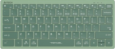 Клавиатура A4Tech Fstyler FBX51C зеленый USB беспроводная BT/Radio slim Multimedia (FBX51C MATCHA GREEN)