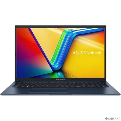 ASUS VivoBook 17 X1704VA-AU778 [90NB10V2-M00VM0] Quiet Blue 17.3&quot; [FHD i3 1315U(1.2Ghz)/16384Mb/512PCISSDGb/UHD Graphics//DOS]