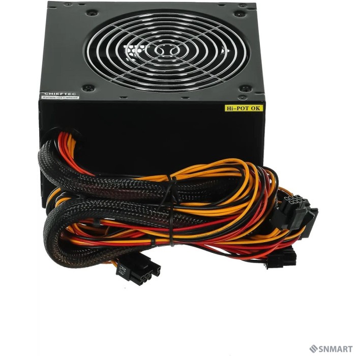 Chieftec 600W RTL [GPS-600A8] [ATX-12V V.2.3 PSU with 12 cm fan, Active PFC, fficiency >80% with power cord 230V only]