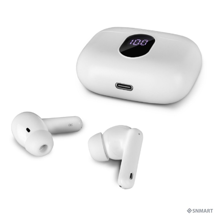 SVEN E-310B, белый (Bluetooth, TWS, ANC, ENC, APP)