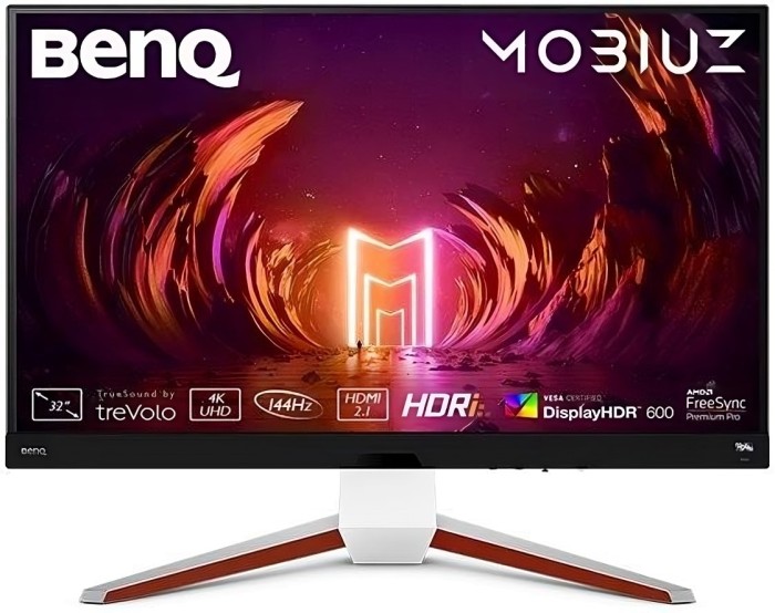 Монитор Benq 32" Mobiuz EX3210U IPS 4K 144Гц черный (9H.LKHLB.QBE)