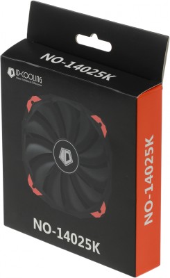 Вентилятор для корпуса ID-Cooling (NO-14025K) 140мм черный