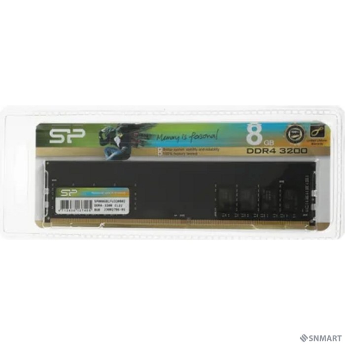 Silicon Power DDR4 DIMM 8GB SP008GBLFU320B02  PC4-25600, 3200MHz OEM/RTL