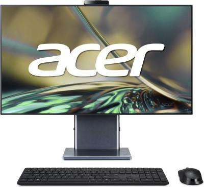 Моноблок Acer Aspire S27-1755 27&quot; WQHD i7 1260P (2.1ГГц) 16ГБ SSD 1Tb Iris Xe CR Eshell БП 135W (клавиатура, мышь, камера) серый (DQ.BKECD.003)