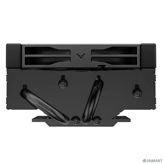 Cooler Deepcool AN400 BLACK  LGA1700/1200/115X/AM5/AM4 низкопрофильный 52,5 mm TDP 150W, PWM,  Fan 120mm