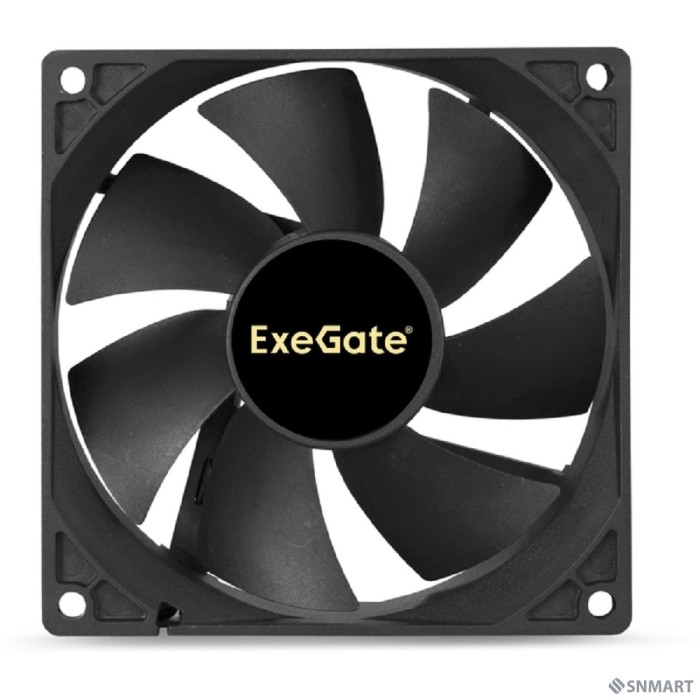 Exegate EX283383RUS Вентилятор ExeGate ExtraPower EP09225S3P, 92x92x25 мм, подшипник скольжения, 3pin, 2200RPM, 24dBA