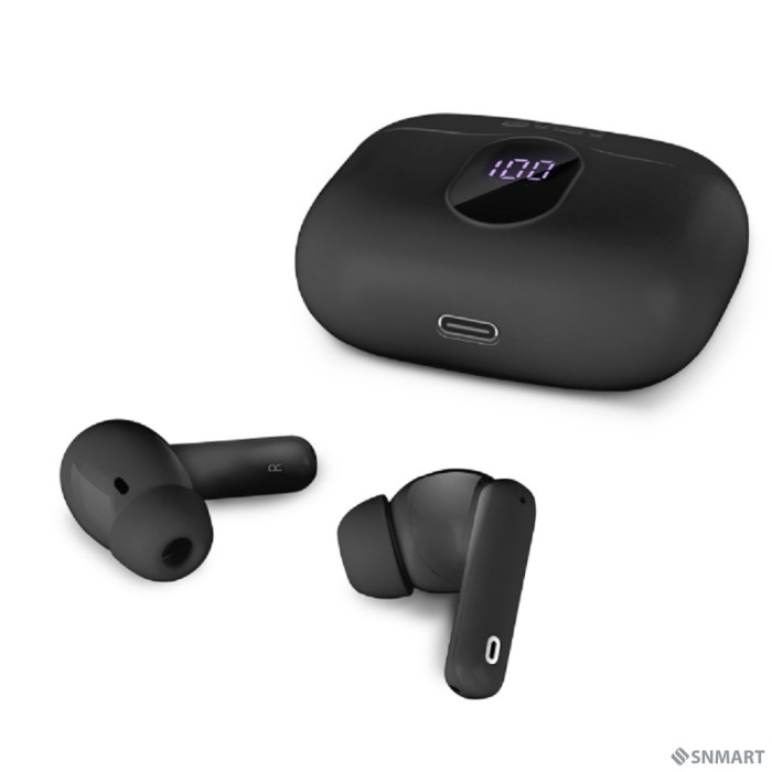 SVEN E-315B, черный (Bluetooth, TWS, ANC, ENC, APP)