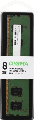 Оперативная память DDR5 Digma 8 ГБ 4800MHz (DGMAD5480008S)