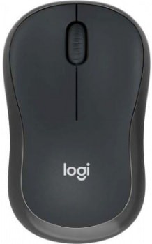 Мышь Logitech M240 графитовый лазерная (4000dpi) silent беспроводная BT для ноутбука (2but)