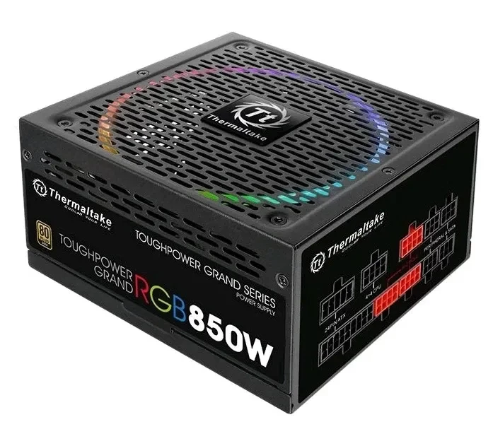 Блок питания для компьютера Thermaltake Toughpower Grand RGB Gold 850w 140мм