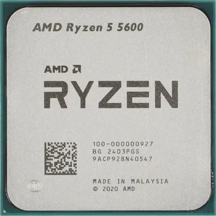 CPU AMD Ryzen 5 5600 OEM (100-000000927) [ 3,50GHz, Turbo 4,40GHz, Without Graphics AM4]