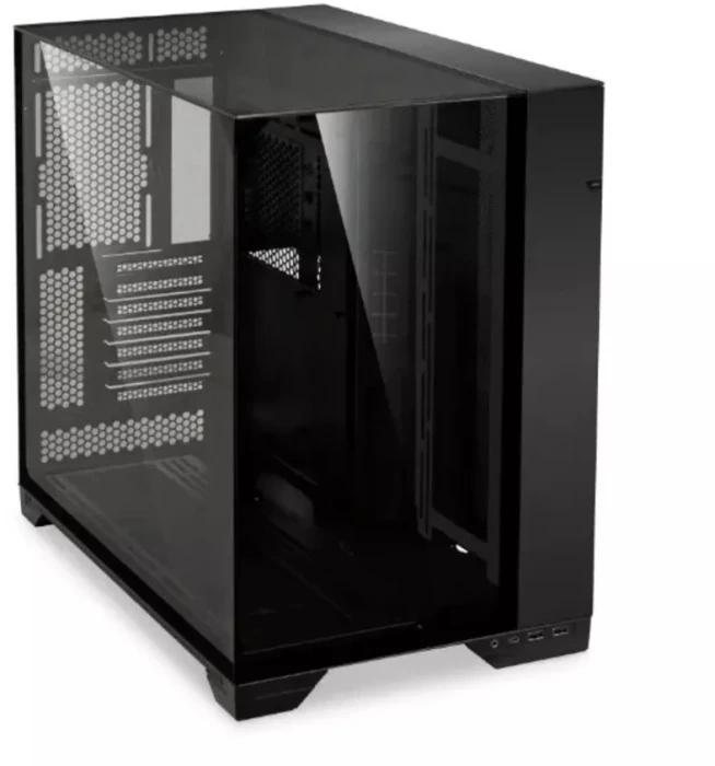 Компьютерный корпус Lian-Li O11 Vision черный без БП ATX