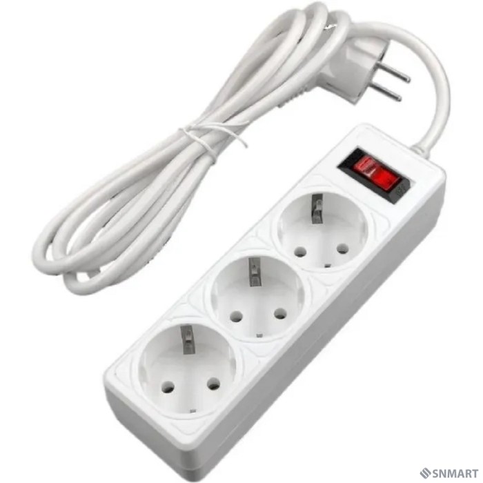 5bites Сетевой фильтр GARDA SP3W-530 3S / 3*0.75MM2 / 3M / WHITE