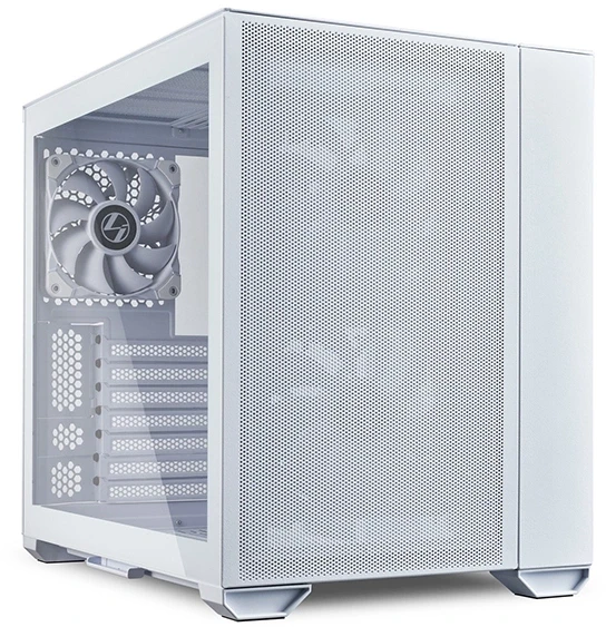 Компьютерный корпус Lian-Li O11 AIR MINI белый без БП ATX