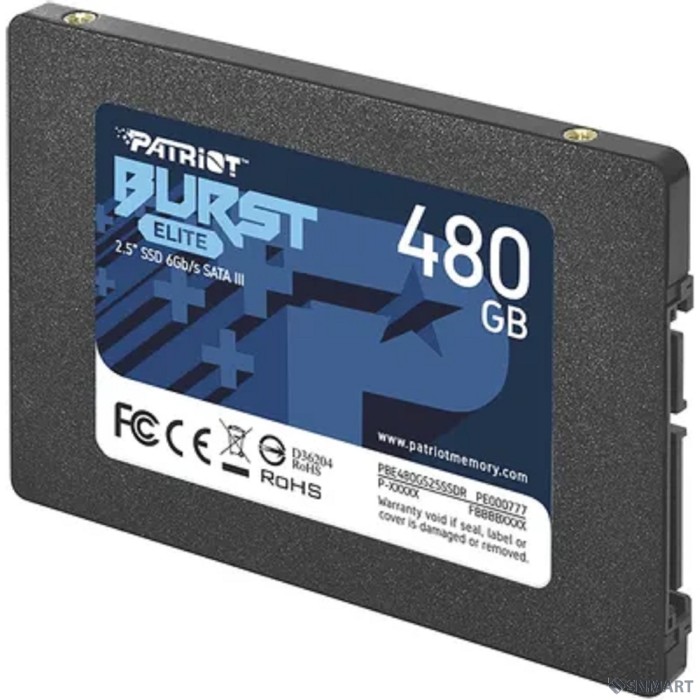 Patriot SSD 480Gb Burst Elite PBE480GS25SSDR [SATA 3.0]
