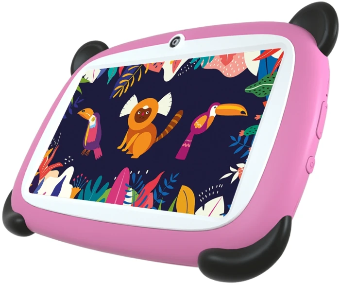 Планшет Digma Kids A7 SC9863A (1.6) 8C RAM2Gb ROM32Gb 7" IPS 1024x600 LTE Android 11.0 Go розовый 2Mpix 0.3Mpix BT GPS WiFi Touch microSD 128Gb 2800mAh