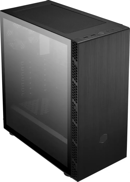 Компьютерный корпус Cooler Master MasterBox MB600L черный без БП ATX