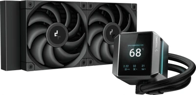 Система водяного охлаждения для пк Deepcool (R-LX550-BKADSNC-G-1) черный
