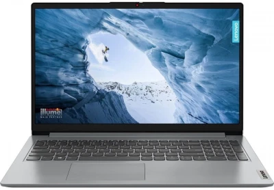 Ноутбук Lenovo IdeaPad 1 15IGL7 Celeron N4020 4Gb SSD128Gb Intel UHD Graphics 600 15.6&quot; IPS FHD (1920x1080) Windows 11 Home grey WiFi BT Cam (82V700DURK)