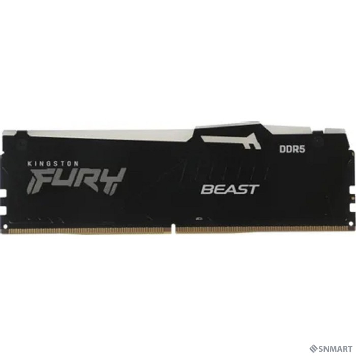 Kingston 8GB 5600MT/s DDR5 CL40 DIMM FURY Beast RGB KF556C40BBA-8