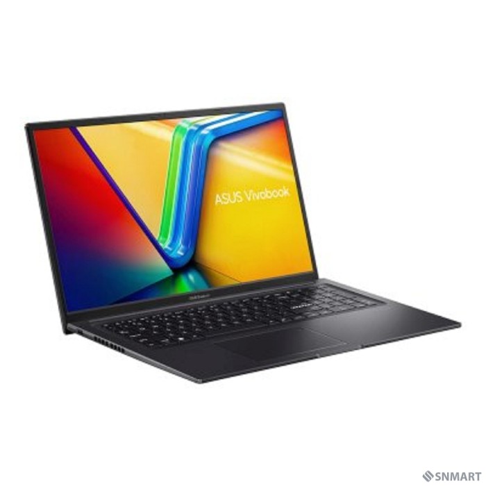 ASUS Vivobook 17X M3704YA-AU222 [90NB1192-M009X0] Black  17.3"[FHD Ryzen 5 7430U/16GB/SSD512GB/AMD Radeon/FingerPrint/Backlit/DOS]