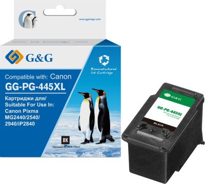 Картридж струйный G&amp;G GG-PG-445XL черный (15мл) для Canon Pixma MG2440/2540/2940/iP2840