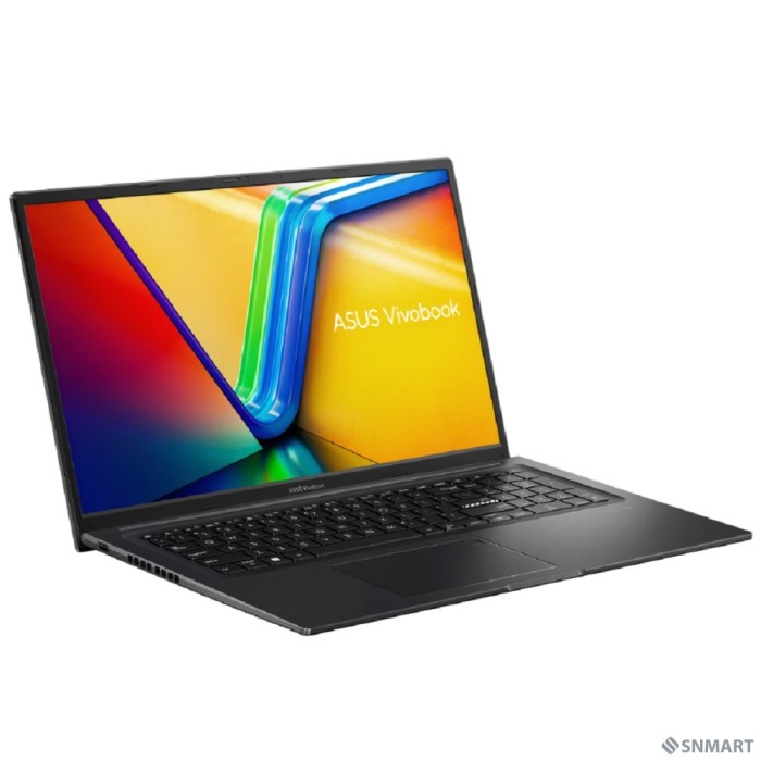 ASUS VivoBook 17X  M3704Y-AU223 [90NB1192-M009Y0] Black 17.3" [FHD Ryzen 5 7430U/16GB/SSD512GB/AMD Radeon/FingerPrint/Backlit/DOS]