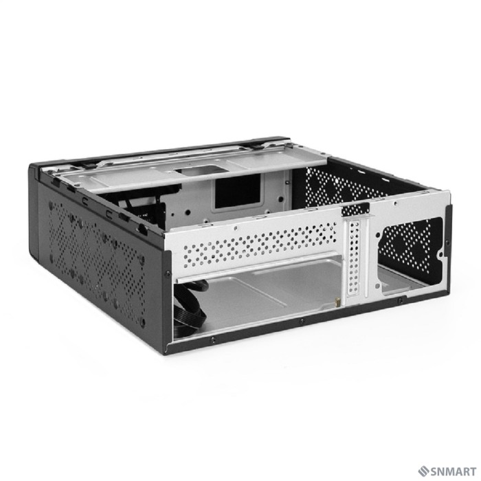 Exegate EX294018RUS Корпус Desktop ExeGate FL-102 (mini-ITX, без БП, 2*USB+1*USB3.0, аудио, черный)
